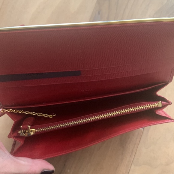 AUTHENTIC Prada Saffiano Leather Wallet Large - Picture 6 of 11